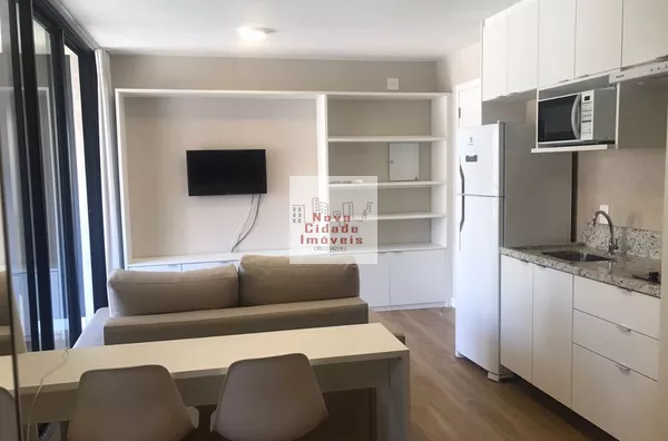 Vila Olímpia! Studio Mobiliado 32 m² c/ 1 vaga para locação - Foto 1