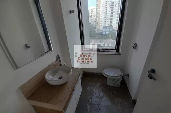 Itaim Bibi! Conjunto comercial 125 m²  locação 1 sala 3 banhs. 2 vagas - Foto 6