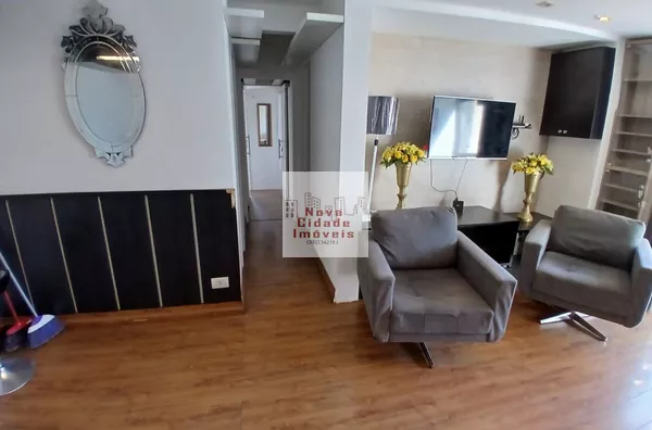 Vila Olímpia! Aptº  85 mts²  Mobiliado 3 dorms.(1 suíte) 2 banhs. 2 vagas para locação e venda - Foto 2