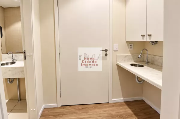Vila Olímpia! Conjunto comercial de 90 m² sala 2 banhs 2 vagas para aluguel - Foto 22