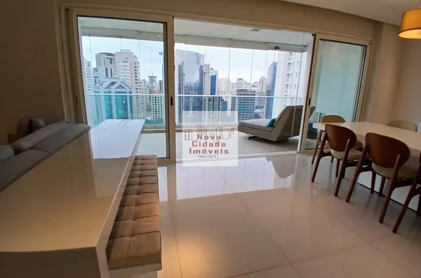 Itaim Bibi!! Apto. 157 m² 2 suites  3 banhs 3 vagas para venda e aluguel - Foto 1