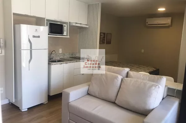 Vila Olímpia! Studio Mobiliado 32 m² c/ 1 vaga para locação - Foto 2