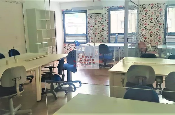 Vila Olímpia - Conjunto comercial 77 m² mobiliado  p/ locação - Foto 1