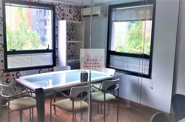 Vila Olímpia - Conjunto comercial 77 m² mobiliado  p/ locação - Foto 4