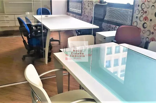 Vila Olímpia - Conjunto comercial 77 m² mobiliado  p/ locação - Foto 2