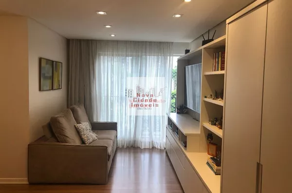 Vila Olímpia! Apto 72 m² reformado com 2 quartos e 1 vaga à venda - Foto 1