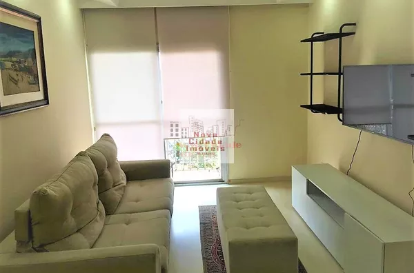 Vila Olímpia! Apto 1 dorm. MOBILIADO (55 m²) com 1 vaga para venda - Foto 1