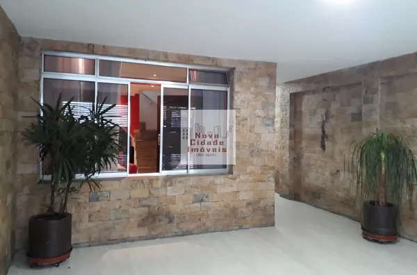 entrada e garagem