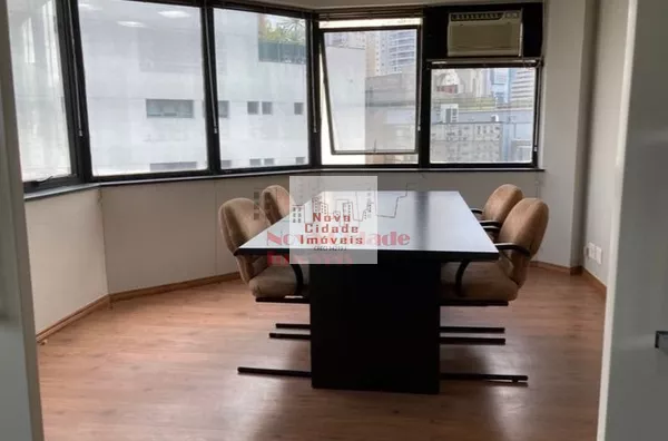 Brooklin! Sala Comercial MOBILIADA (98 m²) com 3 vagas para locação - Foto 6