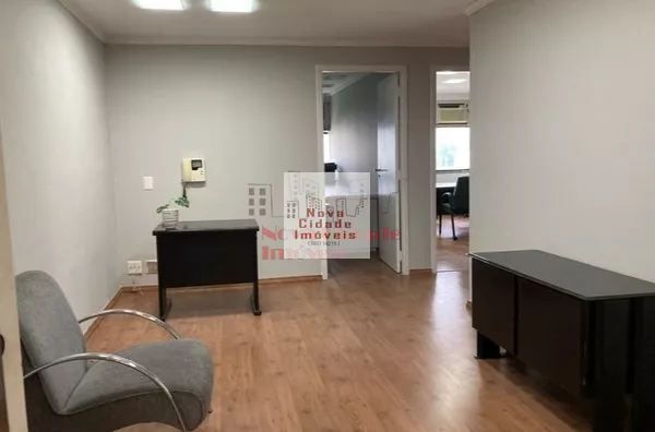 Brooklin! Sala Comercial MOBILIADA (98 m²) com 3 vagas para locação - Foto 2