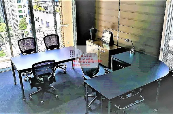 Vila Olímpia - Conj coml locação mobiliado c/75 m²  2 banhs. 2 vagas