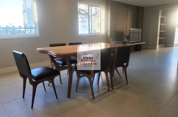 Pinheiros! Apto semi-mobiliado 220 mts² 3 suítes com 2 vagas - Foto 2