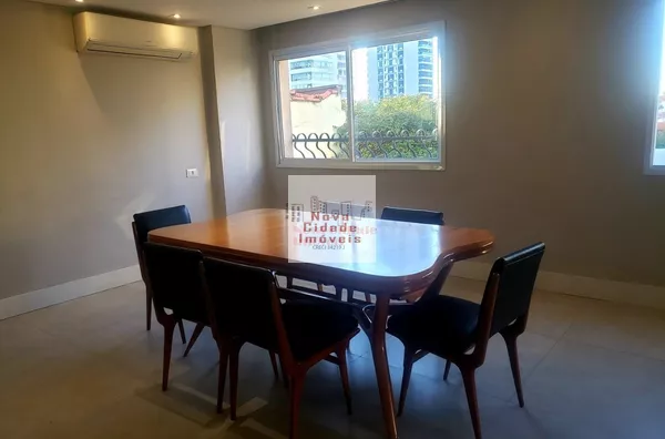 Pinheiros! Apto semi-mobiliado 220 mts² 3 suítes com 2 vagas - Foto 3