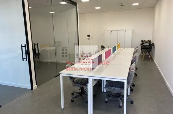 Brooklin! Locação de conj. comercial mobiliado com 76 m² com 2 vagas - Foto 5