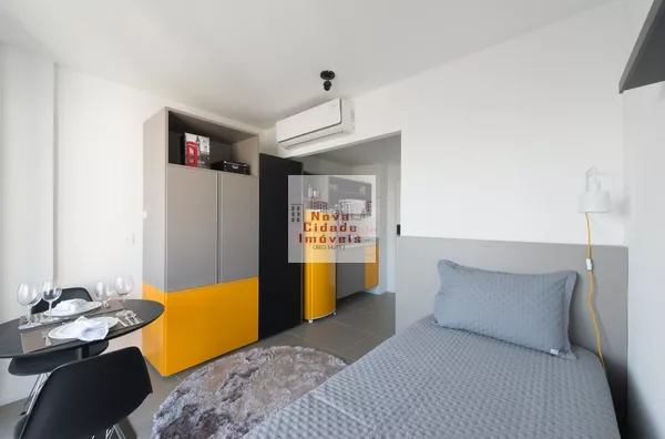 Vila Olímpia Studio mobiliado para solteiro (25 m²) para locação acima de 18 meses - Foto 1