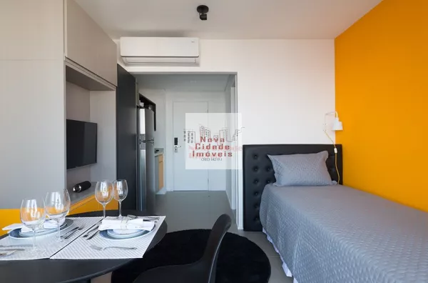 Vila Olímpia! Studio Mobiliado (30 m²) para locação com 1 vaga com vallet - Foto 2