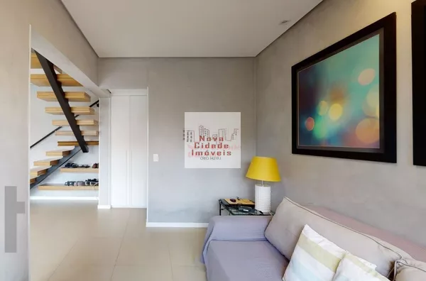 Vila Olímpia! Studio mobiliado 65 m² com vaga à venda - Foto 5