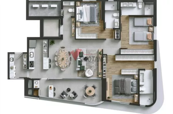 Apartamento para venda, Zahara Club Residence, Umuarama - Foto 6