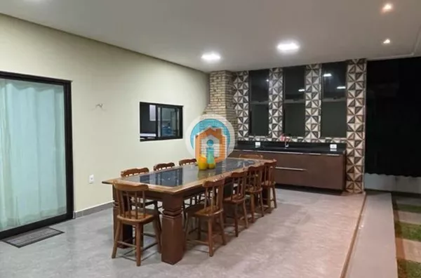 Casa no Águas da Serra - Locação - 4 Suítes, Área Gourmet e Churrasqueira