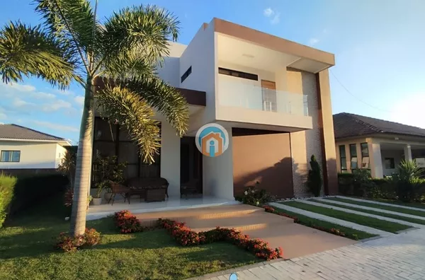 Casa no Águas da Serra - Locação - 5 Suítes, Área Gourmet e Churrasqueira