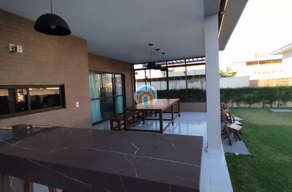 Casa no Águas da Serra - Locação - 5 Suítes, Área Gourmet e Churrasqueira