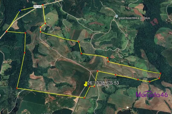 ÁREA RURAL EM MARMELEIRO