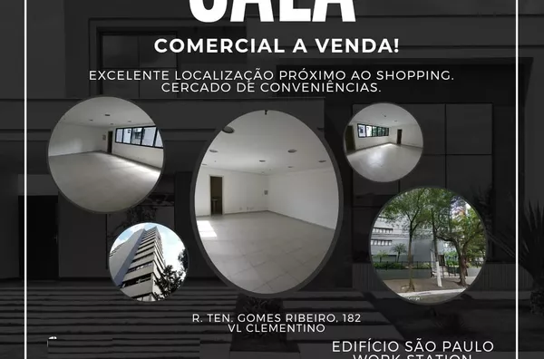 Sala comercial para venda,  Vila Clementino, São Paulo - Foto 1
