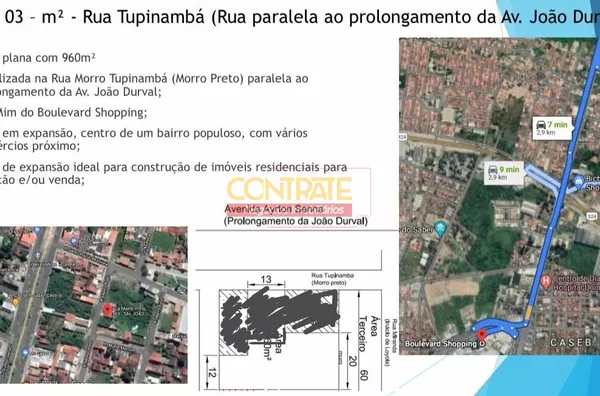Terreno para venda,  Conceição, Feira De Santana