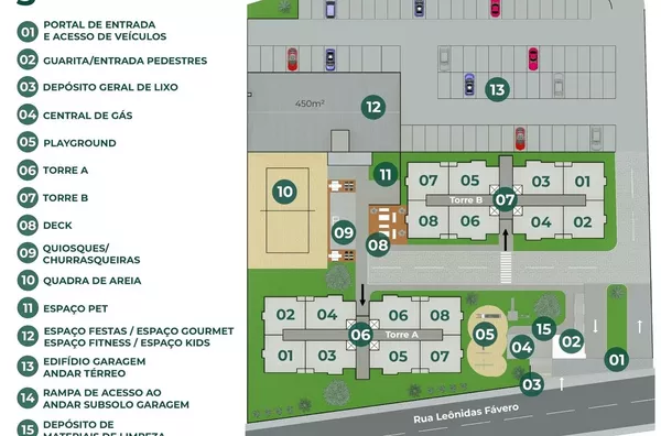 Residencial Spazio Milano – Apartamentos de 52m² e 55m² a 900m do Centro, com Churrasqueira e Ampla Área de Lazer - Foto 3