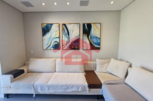 APARTAMENTO COM FINO ACABAMENTO EM CONDOMÍNIO COMPLETO.