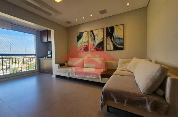 APARTAMENTO COM FINO ACABAMENTO EM CONDOMÍNIO COMPLETO.