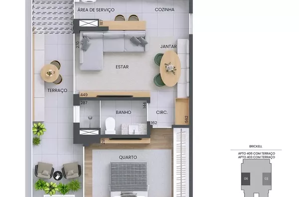 Apartamento para venda, 1 quarto(s),  Savassi, Belo Horizonte - Foto 3