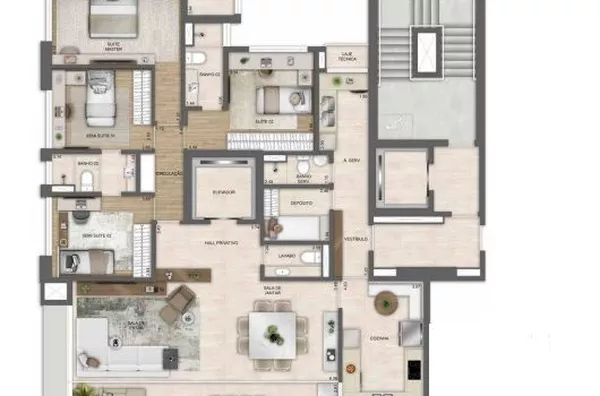 Apartamento Vila da Serra