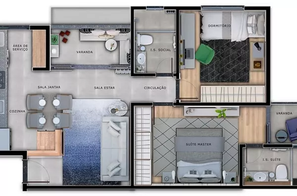 Apartamento residencial à venda, Santa Efigênia, Belo Horizonte. - Foto 6