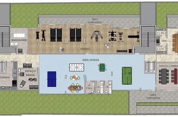 Apartamento Funcionários
