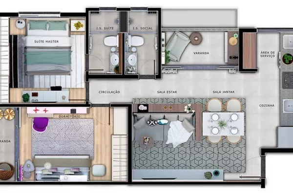 Apartamento residencial à venda, Santa Efigênia, Belo Horizonte. - Foto 4