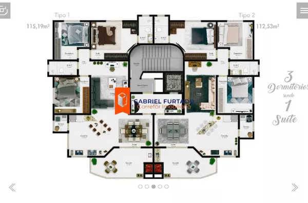 APARTAMENTOS À VENDA – MEIA PRAIA | ITAPEMA/SC