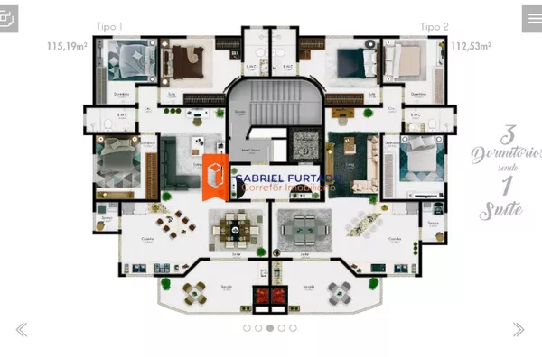 APARTAMENTOS À VENDA – MEIA PRAIA | ITAPEMA/SC