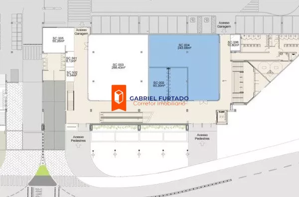 SALA COMERCIAL PARA ALUGUEL – FLORIANÓPOLIS/SC
