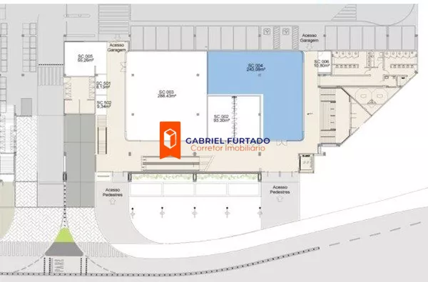 SALA COMERCIAL PARA ALUGUEL – FLORIANÓPOLIS/SC