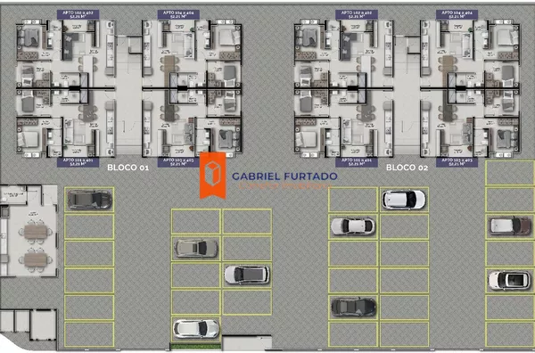 Apartamento à venda no Lot. Galápagos