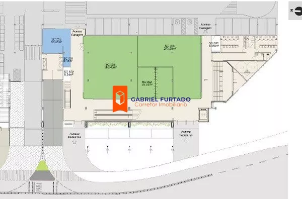 SALA COMERCIAL PARA ALUGUEL – FLORIANÓPOLIS/SC