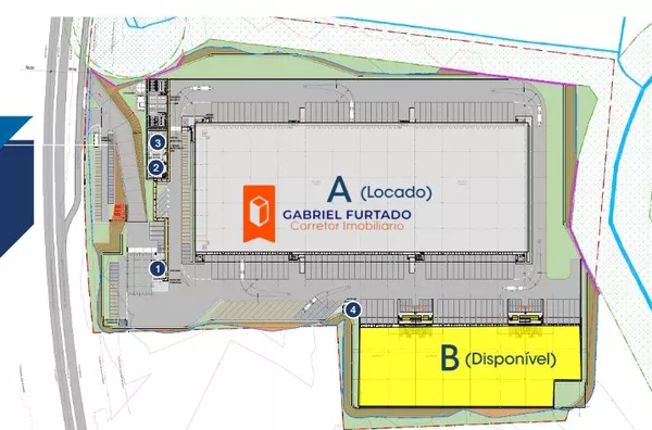 GALPÃO PARA LOCAÇÃO – GCR BUSINESS PARK – GOVERNADOR CELSO RAMOS/SC
