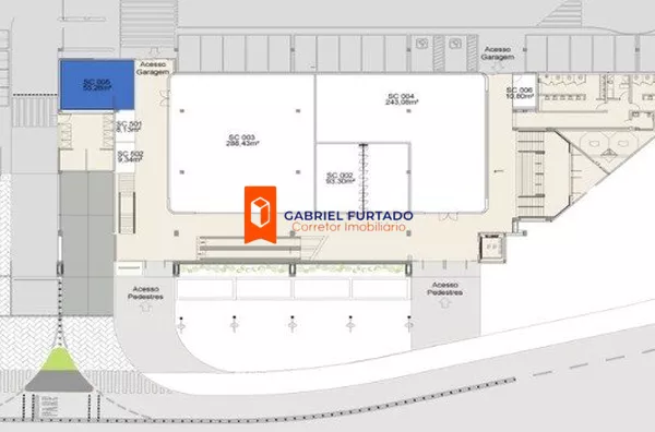 SALA COMERCIAL PARA ALUGUEL – FLORIANÓPOLIS/SC