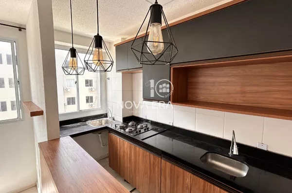 Apartamento 46m² com 2 Quartos Sendo 1 Suíte Reversível 1 banheiro 1 vaga - Fortaleza - CE