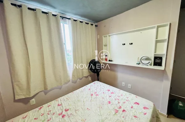 Apartamento 46m² com 2 Quartos Sendo 1 Suíte Reversível 1 banheiro 1 vaga - Fortaleza - CE