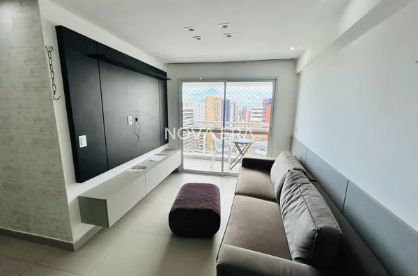 Apartamento com 2 dormitórios para alugar, 48 m² por R$ 4.665,59/mês - Meireles - Fortaleza/CE