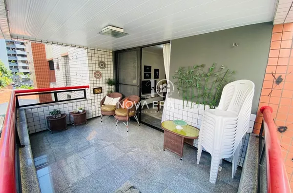 Apartamento no Edifício Berma IV 133,45 m² 3 Quartos 4 banheiros e 2 vagas. Meireles, Fortaleza- CE