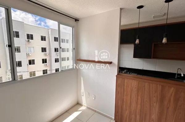 Apartamento 46m² com 2 Quartos Sendo 1 Suíte Reversível 1 banheiro 1 vaga - Fortaleza - CE