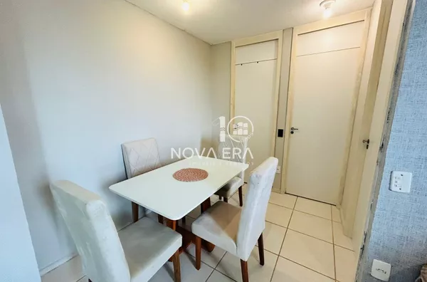 Apartamento 46m² com 2 Quartos Sendo 1 Suíte Reversível 1 banheiro 1 vaga - Fortaleza - CE